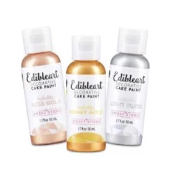 Sweet Sticks 50ml Large Bottle Edible Art Metallic Paint