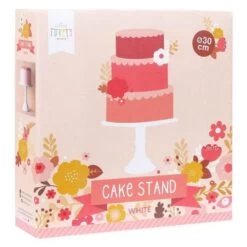A Little Lovely Large Cake Stand - White -Dream Cake Shop a little lovely large cake stand white p14895 52010 image