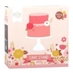 A Little Lovely Small Cake Stand - White -Dream Cake Shop a little lovely small cake stand white p14904 52092 image