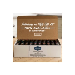 AmeriColor 0.65oz AmeriMist Airbrush Colour Nifty Fifty Kit Of 50