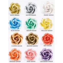 AmeriColor Full Set Of 12 - Sheen AmeriMist Airbrush Colour - 4.5oz Bottles -Dream Cake Shop americolor full set of 12 sheen amerimist airbrush colour 4 5oz bottles p3426 16054 image