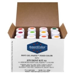 AmeriColor Student Kit 2 - Soft Gel Paste Colour 0.75oz