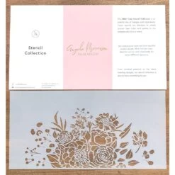 Angela Morrison Lilyville - Flowers Stencil Collection -Dream Cake Shop angela morrison lilyville flowers stencil collection p16599 58368 image