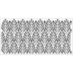 Angela Morrison Maria Jose - Organic Stencil Collection -Dream Cake Shop angela morrison maria jose organic stencil collection p16601 58387 image