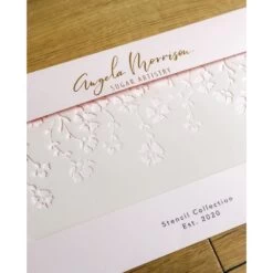 Angela Morrison Pamela - Organic Stencil Collection -Dream Cake Shop angela morrison pamela organic stencil collection p16603 58408 image