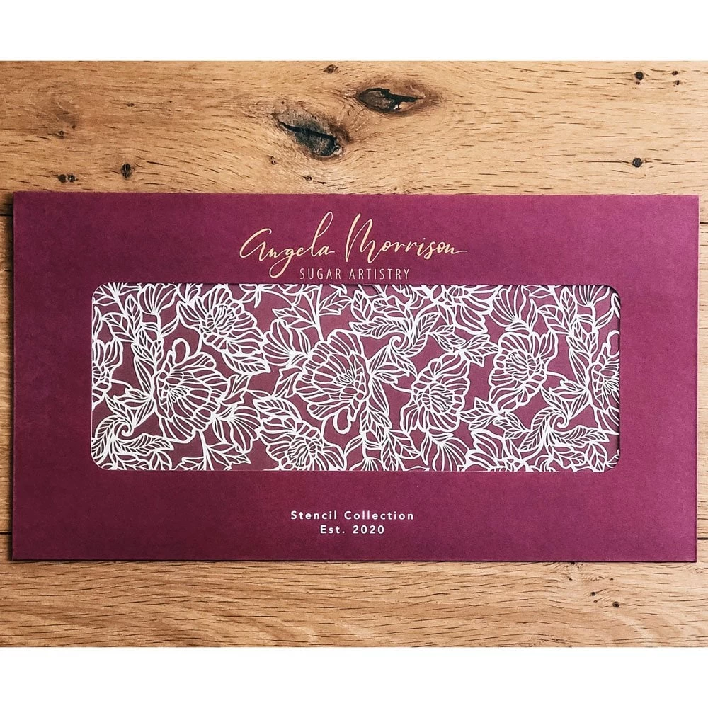 Angela Morrison Violet - Wedding Stencil Collection 6 Angela Morrison Violet - Wedding Stencil Collection - Image 4