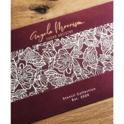 Angela Morrison Violet - Wedding Stencil Collection 11 Angela Morrison Violet - Wedding Stencil Collection -Dream Cake Shop angela morrison violet wedding stencil collection p16622 58525 image