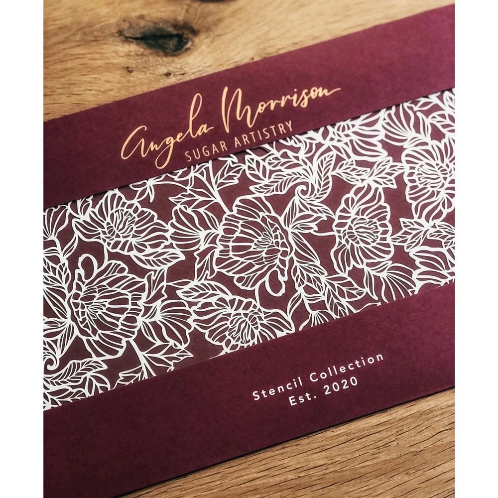 Angela Morrison Violet - Wedding Stencil Collection 7 Angela Morrison Violet - Wedding Stencil Collection - Image 5