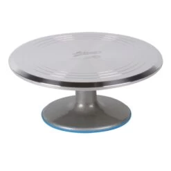 Ateco 12" Revolving Aluminum Cake Stand - 615