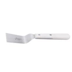 Ateco Stainless Steel Brownie Spatula With White Handle