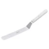 Ateco Stainless Steel Offset Spatula With White Handle -Dream Cake Shop ateco stainless steel offset spatula with white handle p15647 54642 image