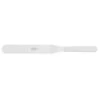 Ateco Stainless Steel Straight Spatula With White Handle - 9.75" -Dream Cake Shop ateco stainless steel straight spatula with white handle 9 75 p15648 54643 image