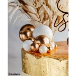 Cake Craft Company 25 Count, Original 24K 100% Edible Gold Leaf Transfer Sheets - Premium Quality -Dream Cake Shop cake craft company 25 count original 24k 100 edible gold leaf transfer sheets premium quality p3946 66614 image