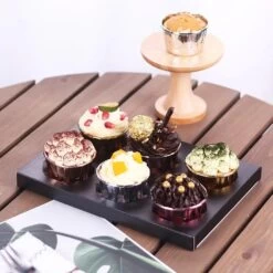 Cake Craft Company Black Deluxe Crystal Transparent Cupcake Boxes - Holds 6 15 Cake Craft Company Black Deluxe Crystal Transparent Cupcake Boxes - Holds 6 -Dream Cake Shop cake craft company black deluxe crystal transparent cupcake boxes holds 6 p18614 66574 image