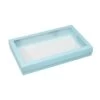 Cake Craft Company Blue Deluxe Treat Boxes With Window -Dream Cake Shop cake craft company blue deluxe treat boxes with window p16843 59779 image