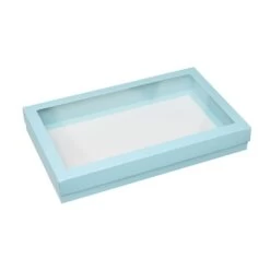Cake Craft Company Blue Deluxe Treat Boxes With Window