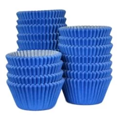 Cake Craft Company Blue - Professional Quality Cupcake Cases, Bulk Pack Of 500