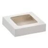 Cake Craft Company Cup Cake Plain Window Box - 152 X 152 X 38mm - Pack Of 25 -Dream Cake Shop cake craft company cup cake plain window box 152 x 152 x 38mm pack of 25 p11626 41691 image