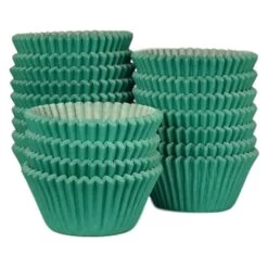 Cake Craft Company Green - Professional Quality Cupcake Cases, Bulk Pack Of 500