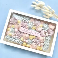 Dream Cake Shop -Dream Cake Shop cake craft company white deluxe treat boxes with window p16840 65413 image