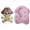 Cake Craft Moulds Pirate Skull & Bone - Cake Decorating Silicone Mould -Dream Cake Shop cake craft moulds pirate skull bone cake decorating silicone mould p3225 15350 image