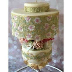 Cake Lace Madame Butterfly - 3D Large Lace Mat -Dream Cake Shop cake lace madame butterfly 3d large lace mat p9349 36114 image