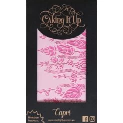 Caking It Up Capri - Cake Stencil By Karen Reeves