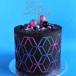 Caking It Up EMERALD - Cake Stencil By Karen Reeves -Dream Cake Shop caking it up emerald cake stencil by karen reeves p3831 36095 image