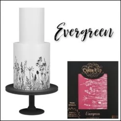 Caking It Up EVERGREEN Mesh Cake Stencil By Karen Reeves