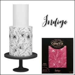 Caking It Up INDIGO Mesh Cake Stencil By Karen Reeves