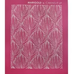 Caking It Up MARIGOLD Mesh Cake Stencil By Karen Reeves -Dream Cake Shop caking it up marigold mesh cake stencil by karen reeves p11093 40545 image