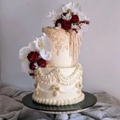 Caking It Up Olympia - Cake Stencil By Karen Reeves -Dream Cake Shop caking it up olympia cake stencil by karen reeves p16047 56007 image