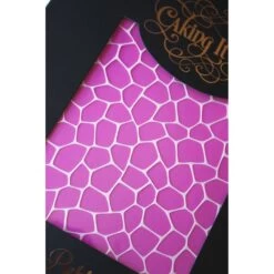 Caking It Up PEBBLES - Cake Stencil By Karen Reeves -Dream Cake Shop caking it up pebbles cake stencil by karen reeves p6182 26436 image