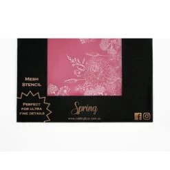 Caking It Up SPRING Mesh Cake Stencil By Karen Reeves 12 Caking It Up SPRING Mesh Cake Stencil By Karen Reeves -Dream Cake Shop caking it up spring mesh cake stencil by karen reeves p11095 40563 image