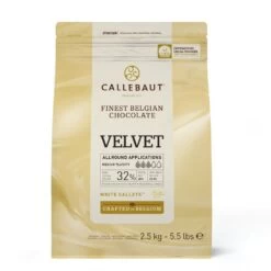 Callebaut Velvet White Chocolate Callets 32% - 2.5kg