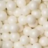 Club Green Pearlised Sugar Balls White/Ivory 10MM -Dream Cake Shop club green pearlised sugar balls white ivory 10mm p9130 35090 image