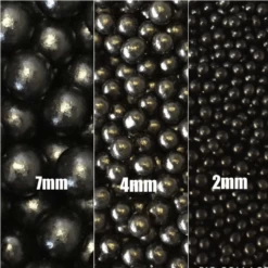 Club Green Sugar Balls Shiny Black 8MM -Dream Cake Shop club green sugar balls shiny black 8mm p6129 26277 image