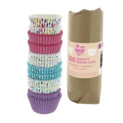 Dream Cake Shop -Dream Cake Shop culpitt baked with love confetti baking cases pack of 300 p18557 66161 image