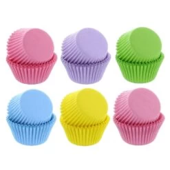 Culpitt Baked With Love Pastel Rainbow Baking Cases - Pack Of 300