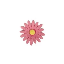 Culpitt Hard Sugar Decoration Non Edible Daisy Pink (Box Of 50)