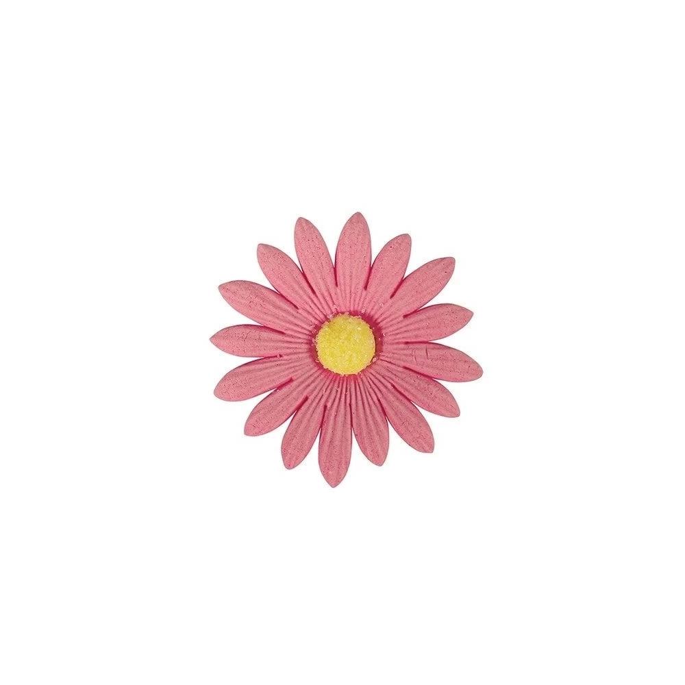Culpitt Hard Sugar Decoration Non Edible Daisy Pink (Box Of 50) 3 Culpitt Hard Sugar Decoration Non Edible Daisy Pink (Box Of 50)