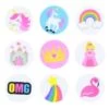 Culpitt Printed Sugar Edible Toppers - Magical Unicorn Collection - 38mm - Boxed 144 -Dream Cake Shop culpitt printed sugar edible toppers magical unicorn collection 38mm boxed 144 p10694 39586 image