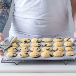 Decora 24 Cups Mini Muffin Pan 38,5 X 26 X 2 H CM -Dream Cake Shop decora 24 cups mini muffin pan 38 5 x 26 x 2 h cm p5393 26912 image