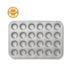 Decora 24 Cups Mini Muffin Pan 38,5 X 26 X 2 H CM -Dream Cake Shop decora 24 cups mini muffin pan 38 5 x 26 x 2 h cm p5393 26915 image