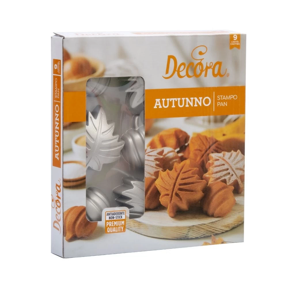 Decora Autumn Non-Stick Mould - 9 Cavity 3 Decora Autumn Non-Stick Mould - 9 Cavity