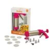 Decora Cookie Press With Pattern Discs And Nozzles -Dream Cake Shop decora cookie press with pattern discs and nozzles p6435 27351 image