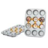 Decora Cupcake/Muffin Pan Of 12, Non-Stick Steel -Dream Cake Shop decora cupcake muffin pan of 12 non stick steel p4819 26685 image