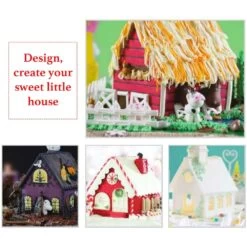 Decora Fairy Tale House Bisucuit/Fondant Cutters - Set Of 8 Pieces -Dream Cake Shop decora fairy tale house bisucuit fondant cutters set of 8 pieces p1012 3403 image