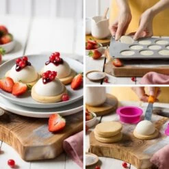 Decora Half Sphere Silicone Mould - 11 Cavities -Dream Cake Shop decora half sphere silicone mould 11 cavities p17399 62691 image