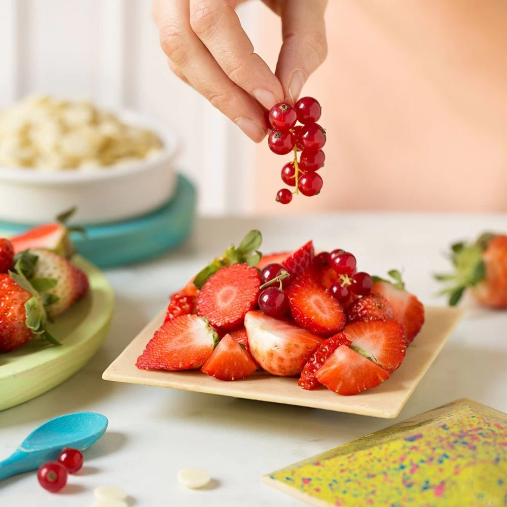 Decora Square Dish Polycarbonate Chocolate Mould - 2 Cavities 4 Decora Square Dish Polycarbonate Chocolate Mould - 2 Cavities - Image 2